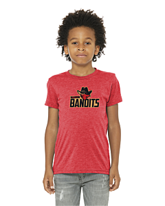 BELLA+CANVAS ® Youth Triblend Short Sleeve Tee - DTG - Logo 2-Red