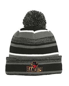 New Era® Sideline Beanie - Embroidery - Bandits Full Logo-Black/Graphite