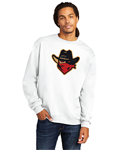 Champion® Powerblend Crewneck Sweatshirt - DTG - Logo 1
