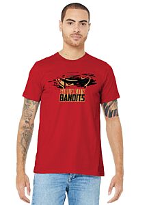 BELLA+CANVAS ® Unisex Jersey Short Sleeve Tee - DTG - Logo 8 - Red